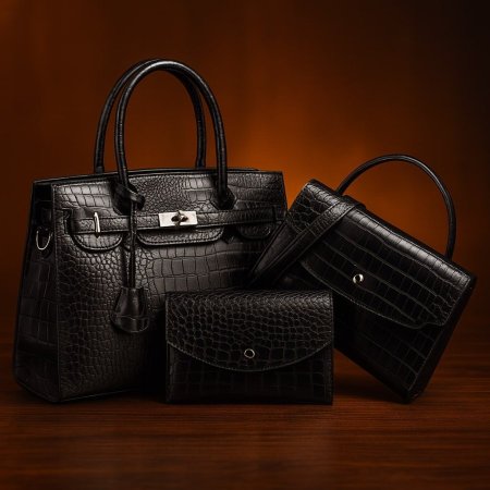 طقم شنطة ثلاث قطع