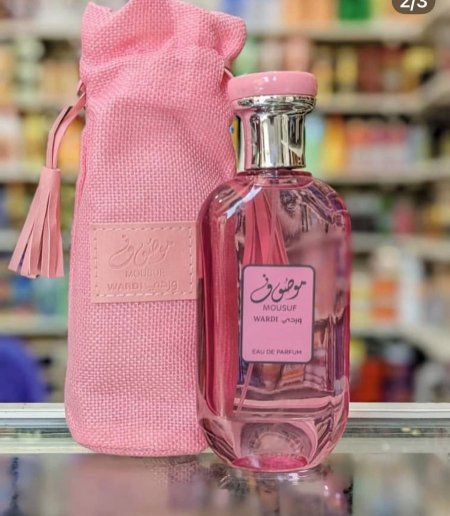 عطر موصوف الوردي