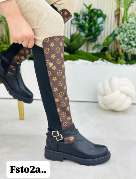 جزمة ماركة ساق عالي