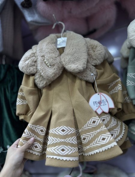 فستان جوخ شتوي قطعتين